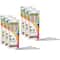 Ticonderoga® #2 Soft Neon Stripes Pre-Sharpened Pencils, 6 Packs of 10